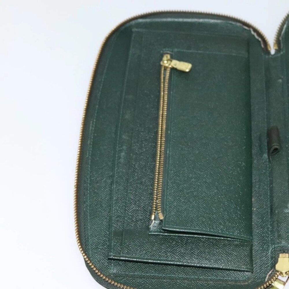 LOUIS VUITTON Taiga Organizer Atoll Travel Case Ardoise M30652 LV Auth bs22785 - Picture 13 of 16